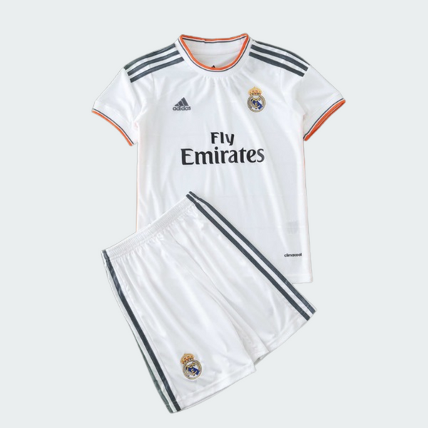 Kit Infantil Retrô Real Madrid I 13/14