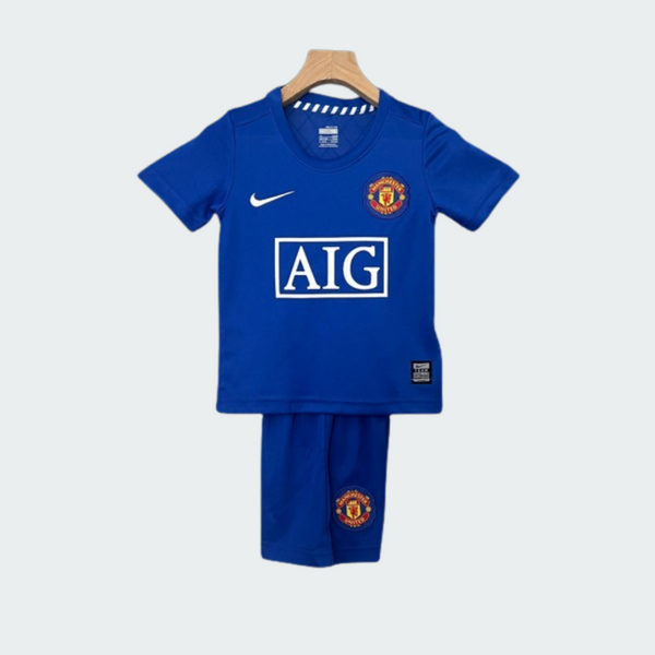 Kit Infantil Retrô Manchester United III 09/10