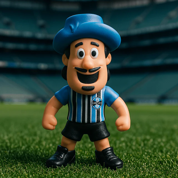 Mascote do Grêmio - Mosqueteiro Tricolor